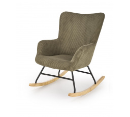Hojdacie kreslo BELMIRO, Olivovo zelené