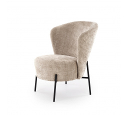 Moderné kreslo CEZAR, béžové