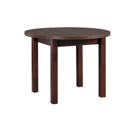 PENELOPE 4 ( POLI 4 ) - jedálenský stôl okrúhly rozkladací laminovaný orech - kolekcia "DRE" (K150-Z)