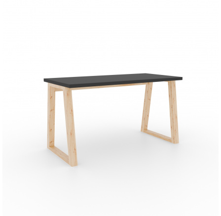 Písací stôl Iwo Grafit+Artisan