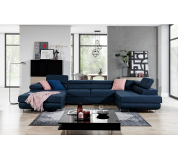 Sedacia súprava v tvare U RODRIGO, Inari 80 Pravá