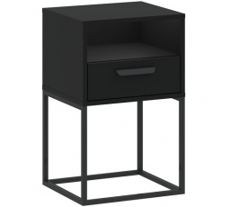 Nočný stolík CADRO 1S 40 NR5, Čierna