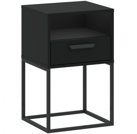 Nočný stolík CADRO 1S 40 NR5, Čierna