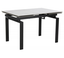 Stôl Huddersfield biely/ čierny
