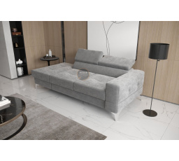 Sofa TOSCANIA II leňoška 205 cm - sivá, ľavá strana