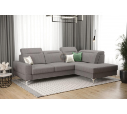Rohová sedacia súprava MALIBU MINI 180X250 - sivá, pravá