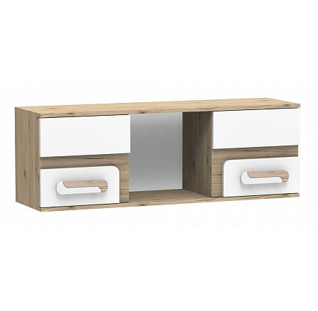 Polica APETITO 10, Dub/Biela