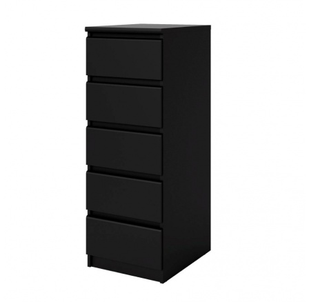 Komoda SIMPLICITY 073, Čierny mat Komoda SIMPLICITY 073, Čierny mat