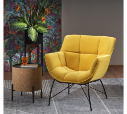 Kreslo BELTON, žlté