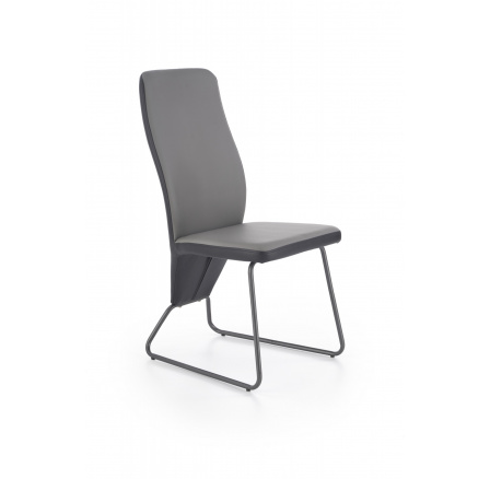 Jedálenská stolička K300, sivá