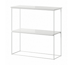Konzola Toni Biela+Biely Lesk