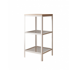 Regál Rolin Biela+Sonoma