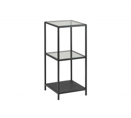 Skrinka Seaford II čierna