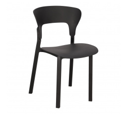 Stolička Kabru čierna