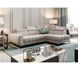 Rohová sedacia súprava PORTO MINI 170X255 cm - pravá, béžová