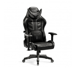 Herné kreslo X-Ray 2.0 Normálna veľkosť, čierno-sivá