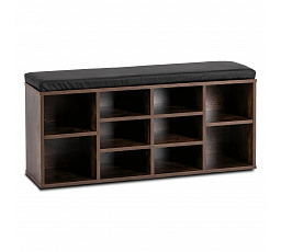 Botník AXEL 104 cm Dub Rustikálny/Čierny