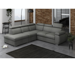 Rohová sedacia súprava Bodie II ľavá sivá