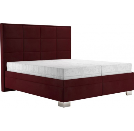 Posteľ Saimi 180x200, vínová