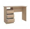 Písací stôl FELIX 492, Jackson hickory