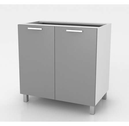 Kuchynská linka Natanya D802D sivý lesk