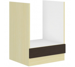 Kuchynská dolná skrinka CHRISTO 60-DG-B, Dub ferrara/Legno tmavé