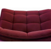 Jedálenská stolička K332 VELVET, Bordó Bluvel 59/Čierna