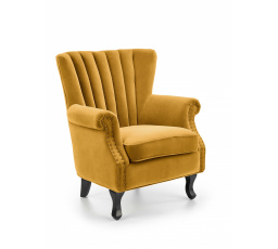 Kreslo TITAN, horčicové