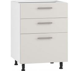 Kuchynská dolná skrinka VENTO D3S-60/82, kašmír