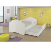 Dvojlôžko s bariérkou a matracmi CASIMO II 160x80