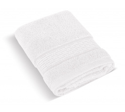 Froté uterák 50x100cm prúžok 450g biela