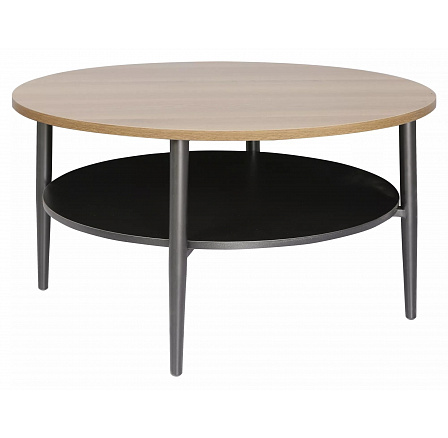 Konferenčný stolík ELLA A, Dub / Čierna