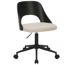 Kancelárska stolička Lucy čierna/béžová Apia 453