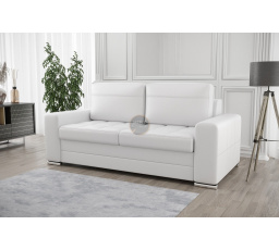 Sofa VERONA IV 205 cm - biela eko koža