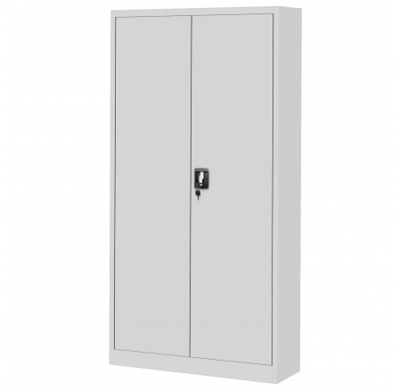 Dielenská skriňa DAREK, 920 x 1850 x 500 mm, sivá