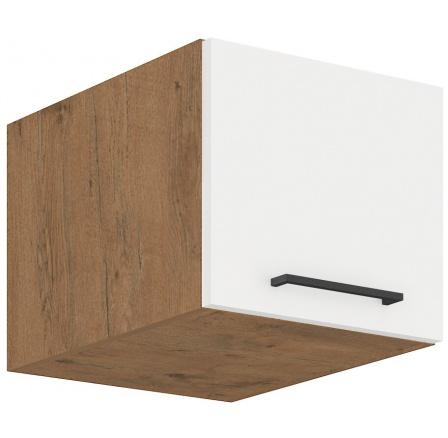 Horná skrinka VIGO - 40 NAGU-36 1F, Dub Lancelot / Biely lesk Horná skrinka VIGO - 40 NAGU-36 1F, Dub Lancelot / Biely lesk