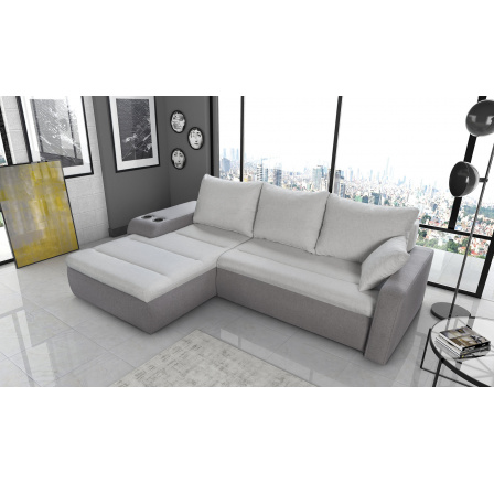 Rohová sedacia súprava Melo bez držiaka na poháre, ľavá