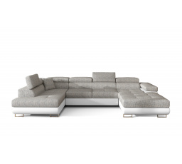 Rohová sedacia súprava v tvare U RODRIGO, ľavá, Berlin 01/Soft 17