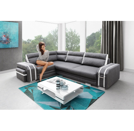 Rohová sedacia súprava AVATAR, Inari 96 + Soft 017, Ľavá