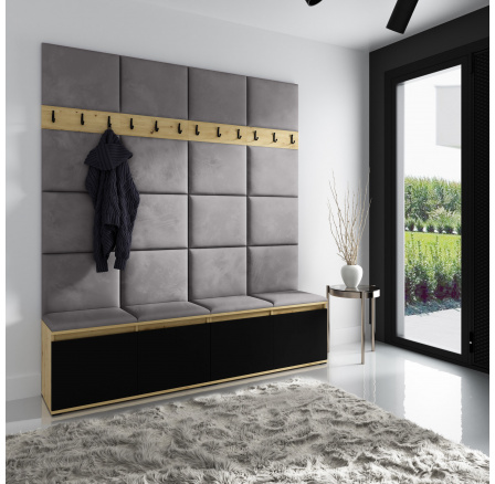 Predsieňová stena EMI 4, Trinity 33/Artisan+black