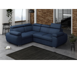 Rohová sedacia súprava Bodie L - modrá