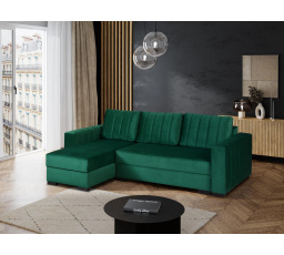 Rohová sedacia súprava Verča UNI zelená