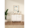 Komoda Iker 716, jackson hickory/biela