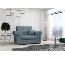 Pohovka Vivian Silver I svetlomodrá