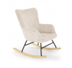 Hojdacie kreslo BELMIRO, Krémová