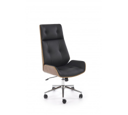 Kancelárske kreslo WEBSTER, Orech/Čierna
