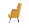 Kreslo DELGADO, horčicové
