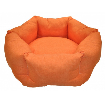 Šesťhranná posteľ AXIN - oranžové odlesky Šesťhranná posteľ AXIN - oranžové odlesky