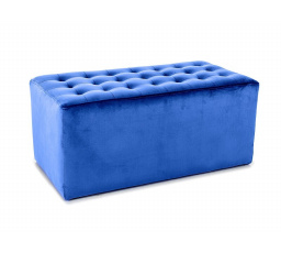 Taburet POUFFE LORI 2 VELVET NAVY BLUE BLUVEL 86