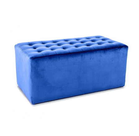 Taburet POUFFE LORI 2 VELVET NAVY BLUE BLUVEL 86
